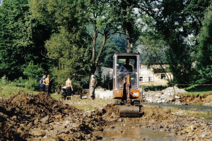 2002 - Elbeflut in Mulda/Sachsen